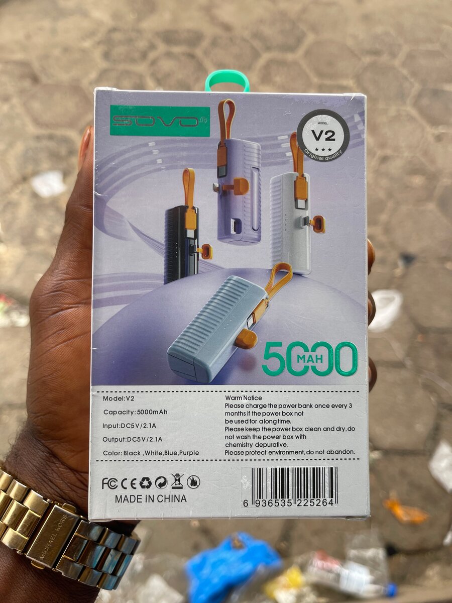 5000mAh Mini Power Bank