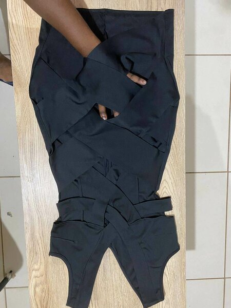 Open Weave Bodycon Dress