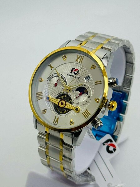 Montre gris jaune