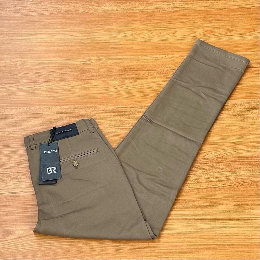 Khaki trousers