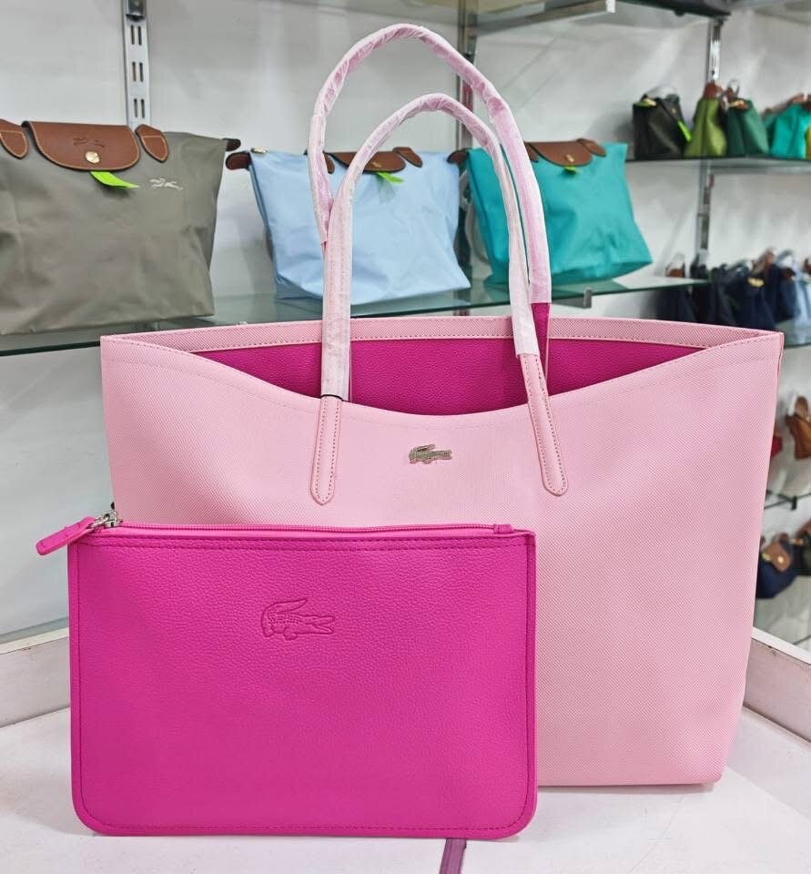 Cabas Lacoste élégant et pratique