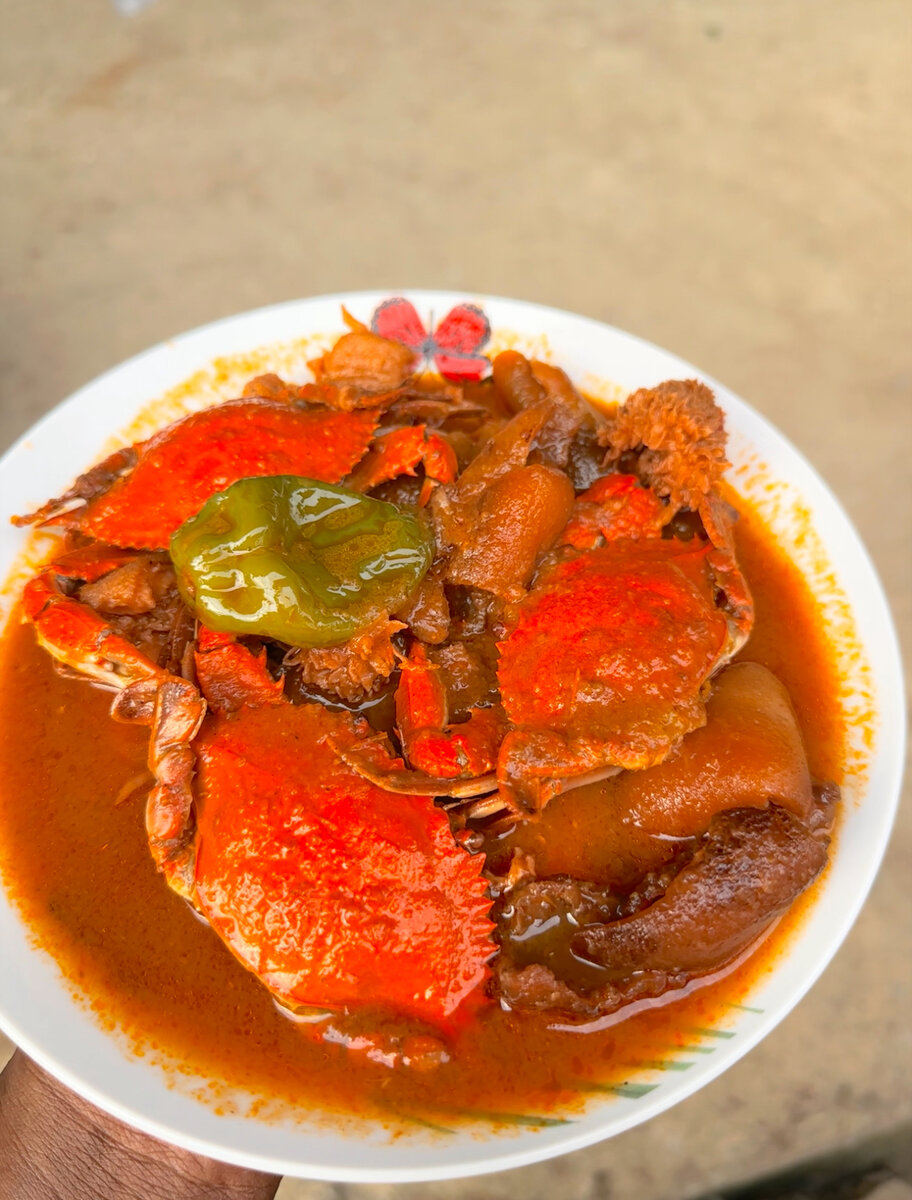 Assortiment de plats africains