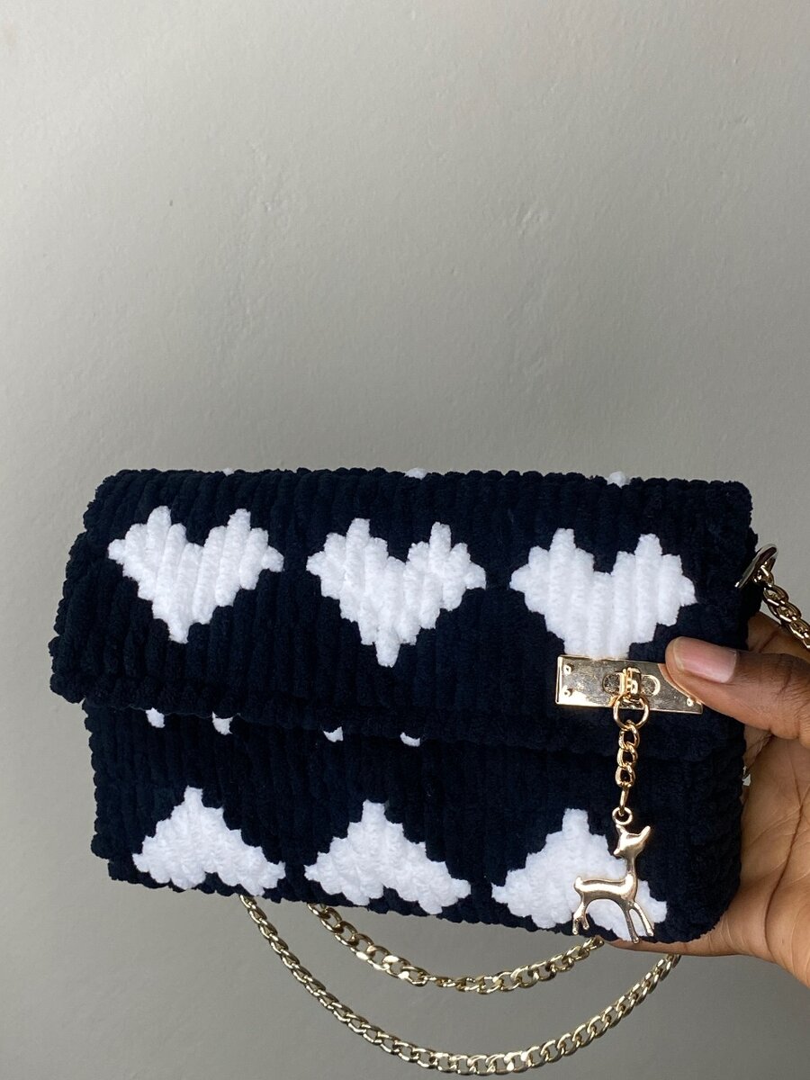 Crochet chunky bag