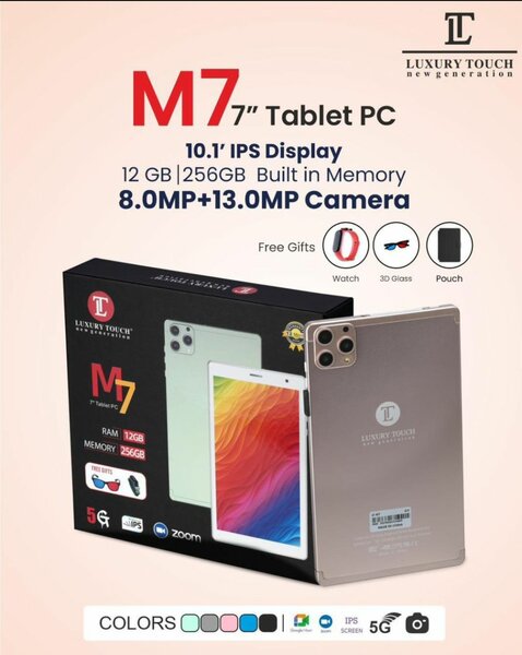 Tablette M7 7" 256GB 5G