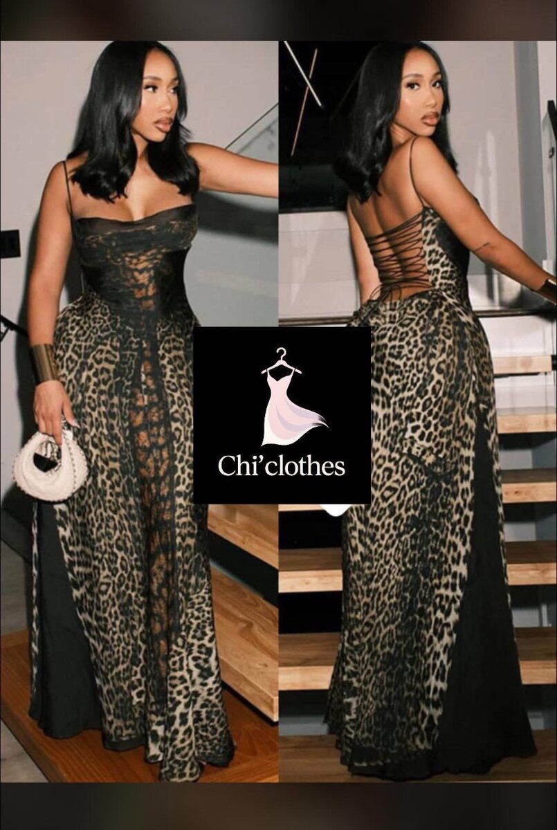 Robe élégante imprimée