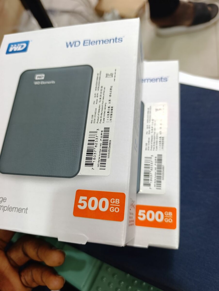 WD Elements 500GB Disque Dur