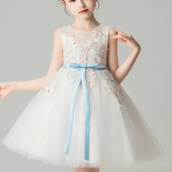 Robe de cérémonie enfant en tulle