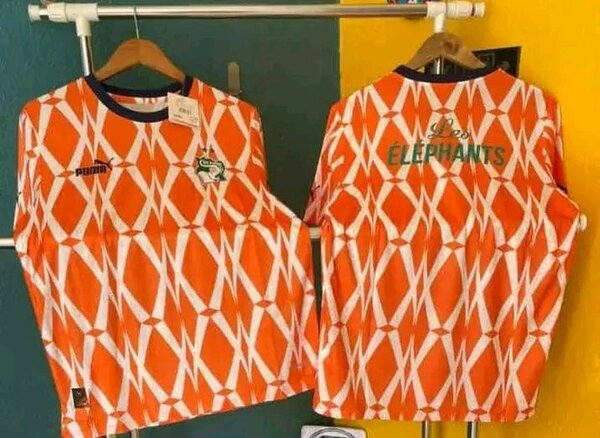 Maillot cote d ivoire