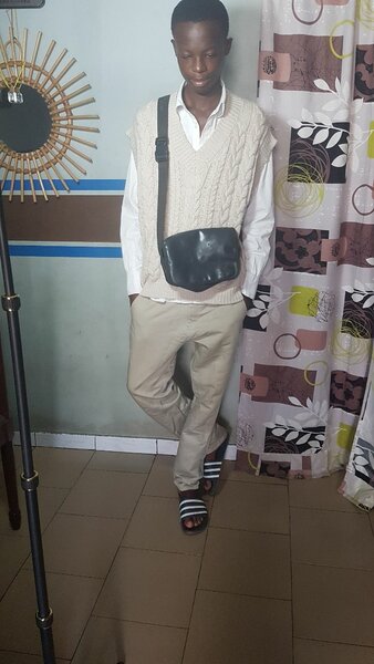 Pull sans manches élégant