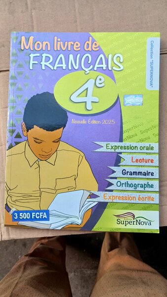 Livre de Français 4ème édition 2025