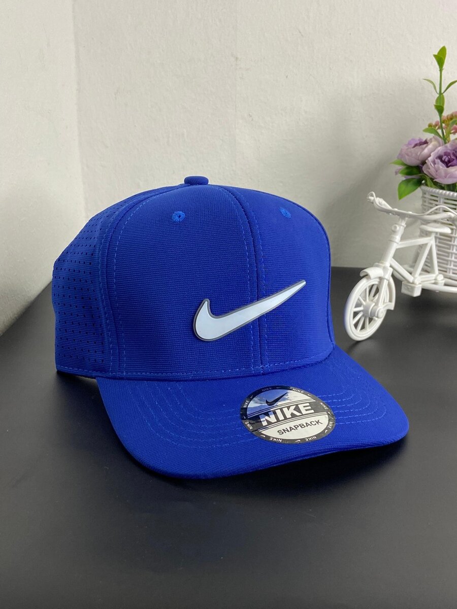 Breathable Blue Nike Baseball Headwear