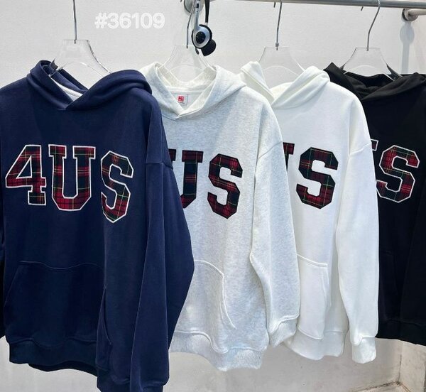 Sweat à capuche 4US stylé