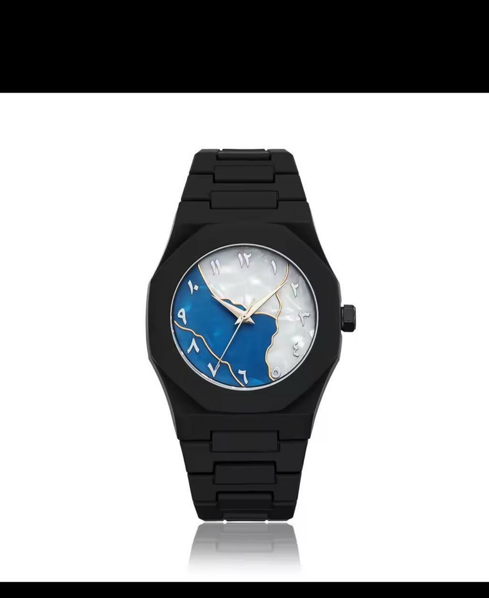 Montre analogique élégante homme