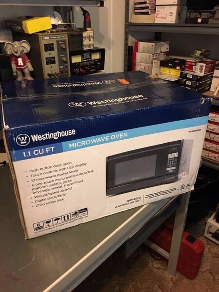 Westinghouse house microwave