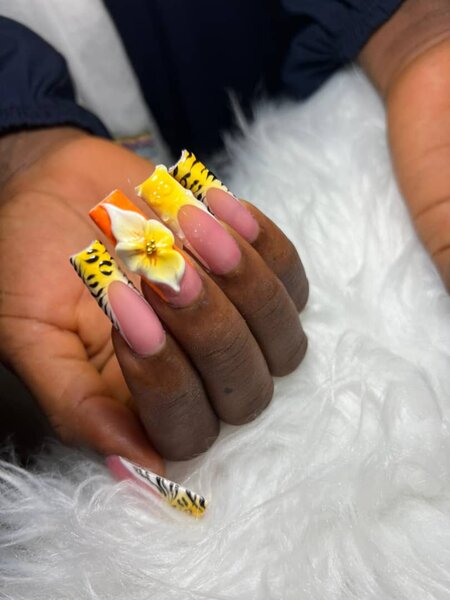 Ongle permanent tropicale