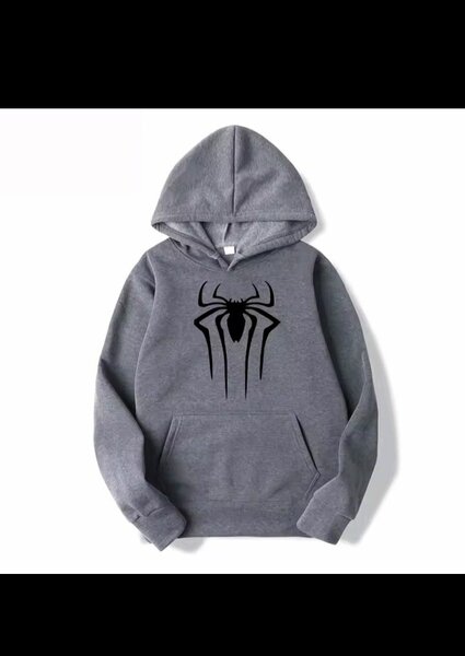 Sweat à Capuche Imprimé Spiderman