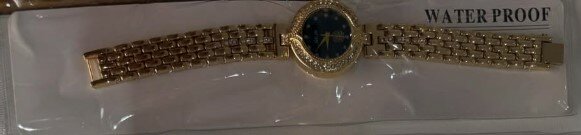 Stylish Women's Metal Wristwatch