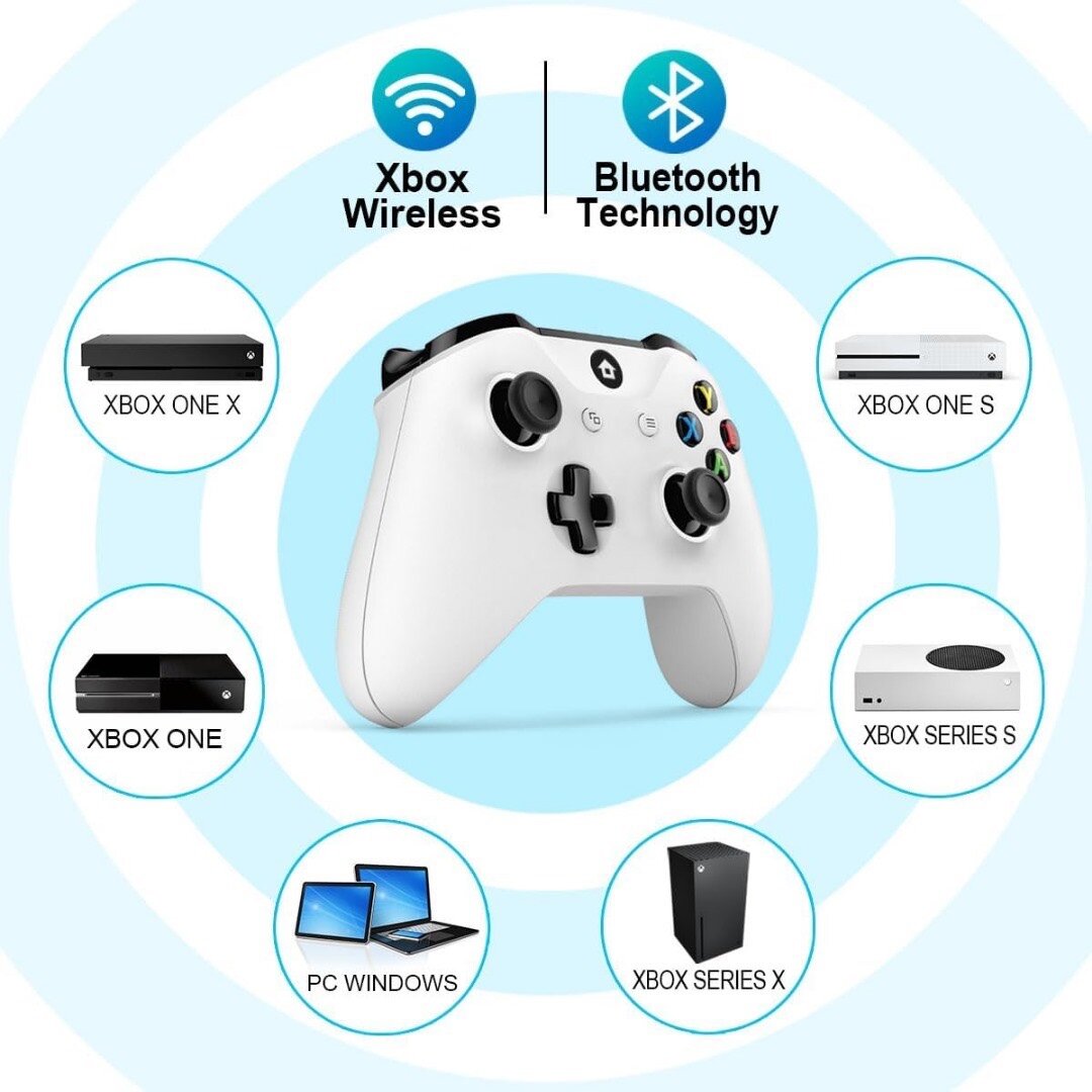 Xbox Controller Wireless, Xbox One Controller, Compatible wi