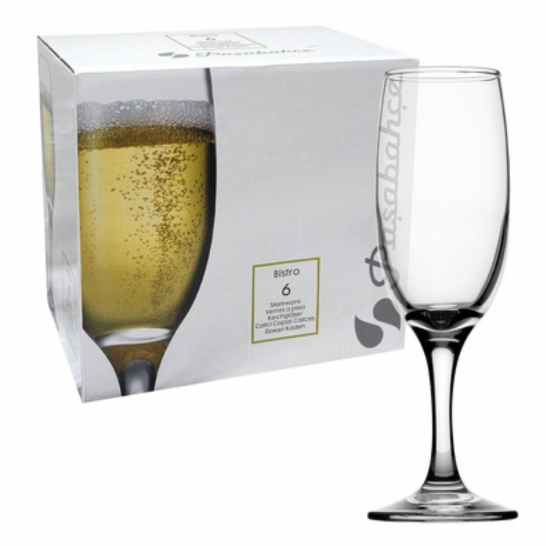 Lot de 06 verres à champagne