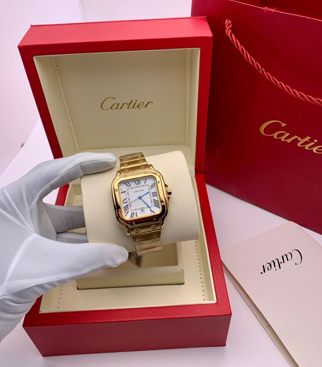 Montre Cartier en or