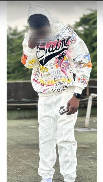 Stylish Graphic Hoodie Set