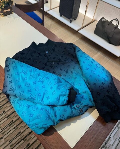 Veste dégradé unisexe luxe