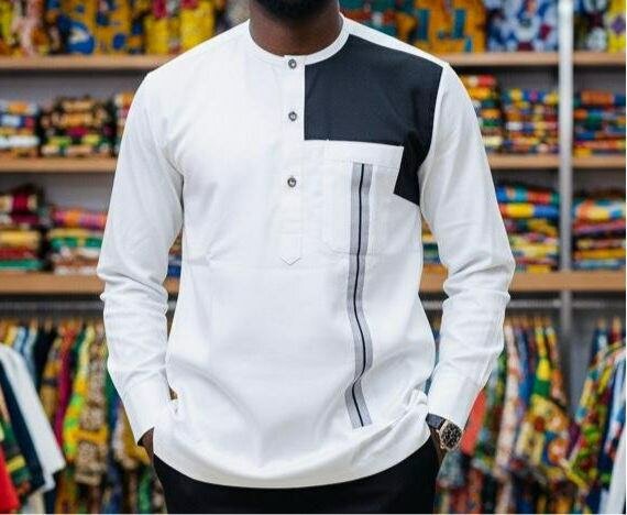 Chemise pour hommes décontractée