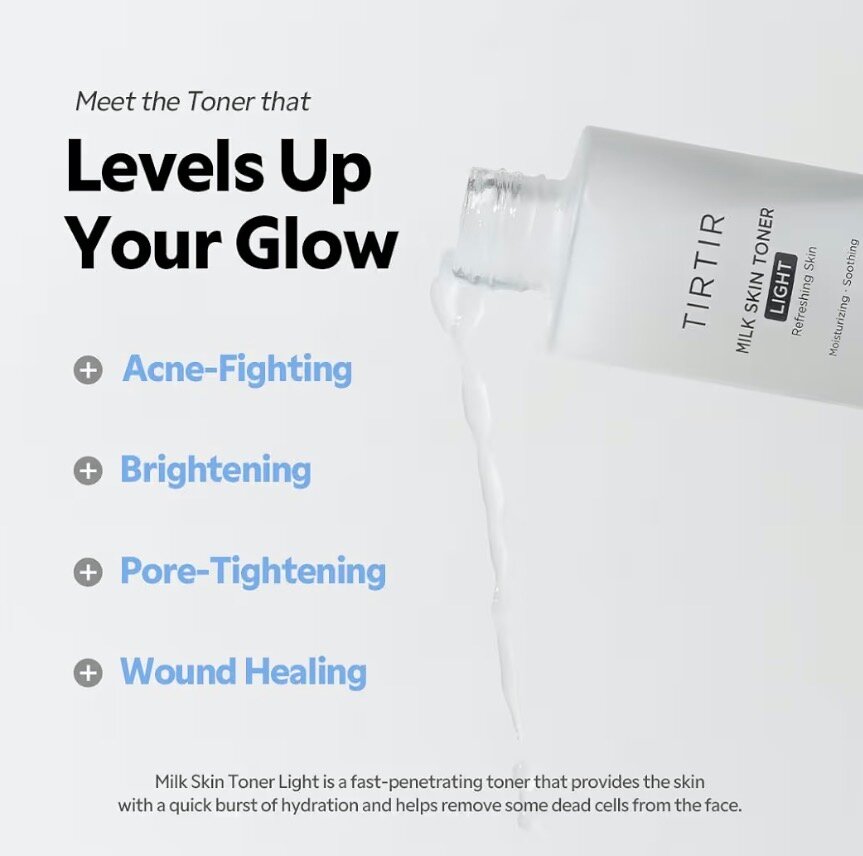 TIRTIR Milk Skin Toner Light