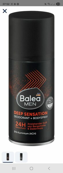Déodorant Homme Balea Men