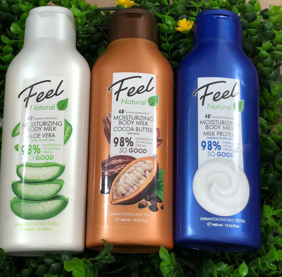 Lotions hydratantes Feel Natural