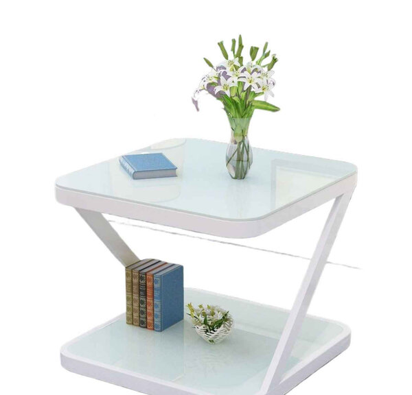 Table basse moderne en verre