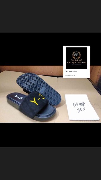 Sandales Y3 authentique semelle en gomme