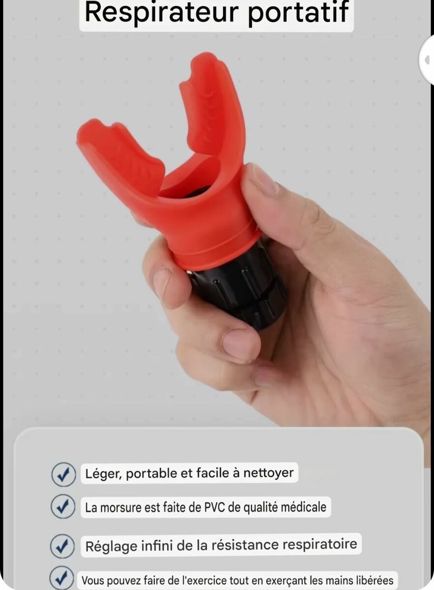 Entraîneur Respiratoire Portable