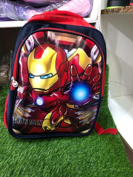 Beautiful kids school backpack with cartoon print
