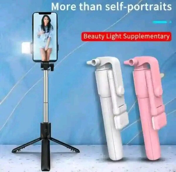 Trépied Selfie Lumière LED
