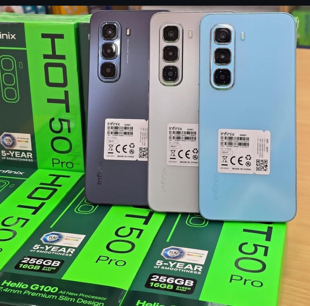 Infinix HOT 50 pro 512GB 16GB