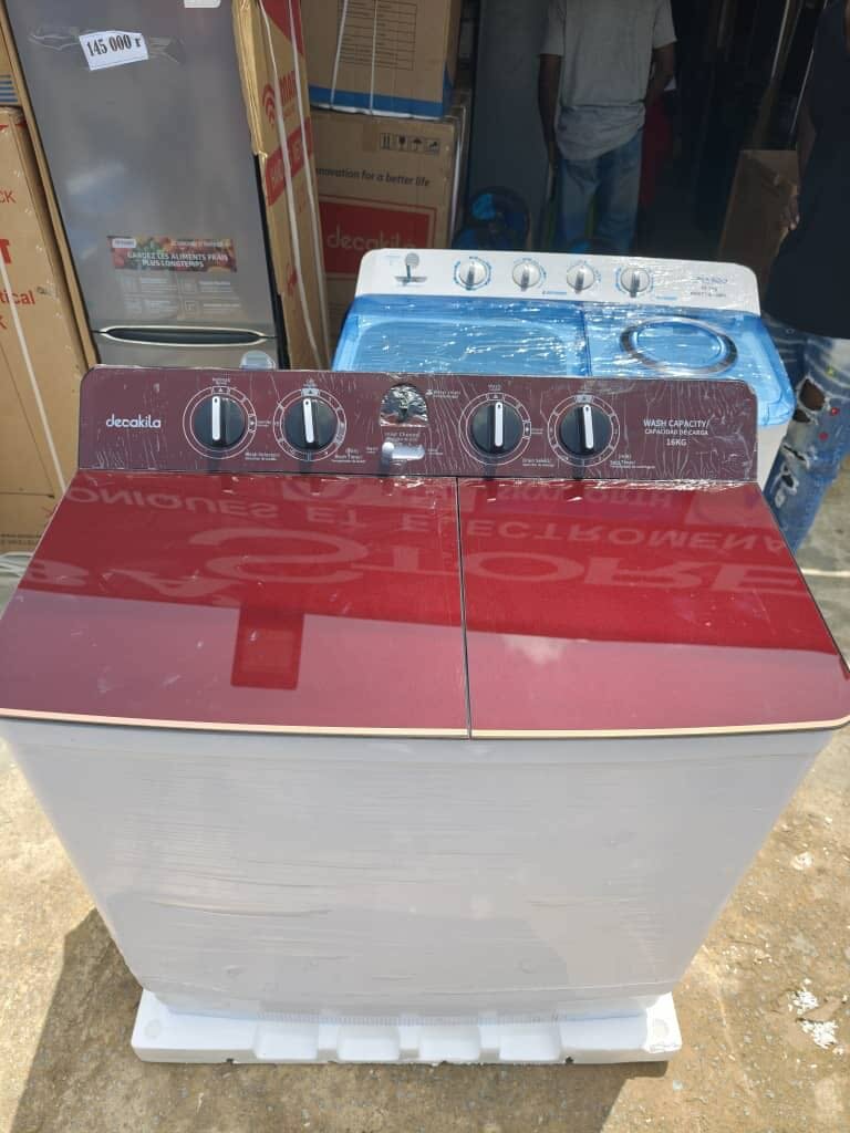 Machine à laver 16kg decakila