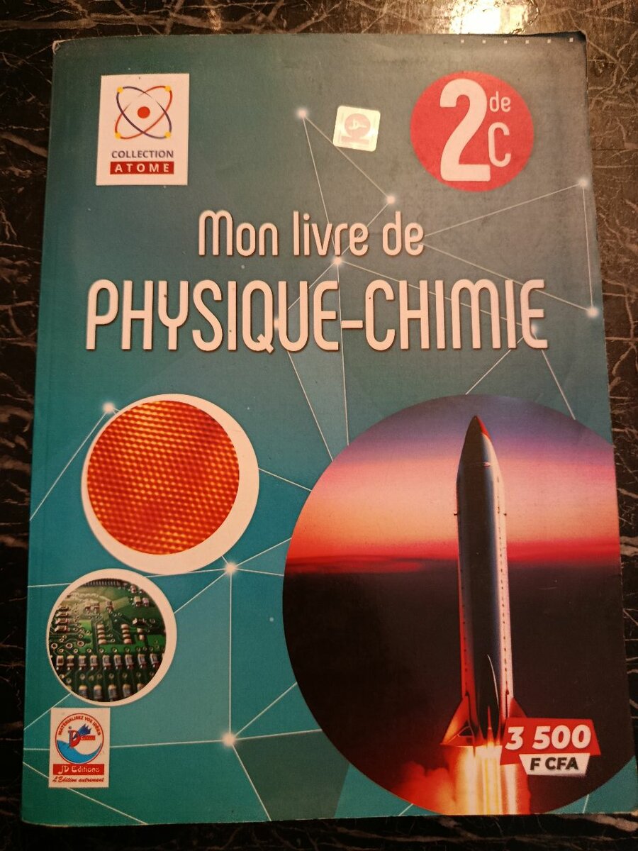 Livre Math, PC, SVT 2nde C