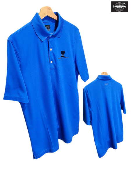 Polo bleu homme de qualité supérieure