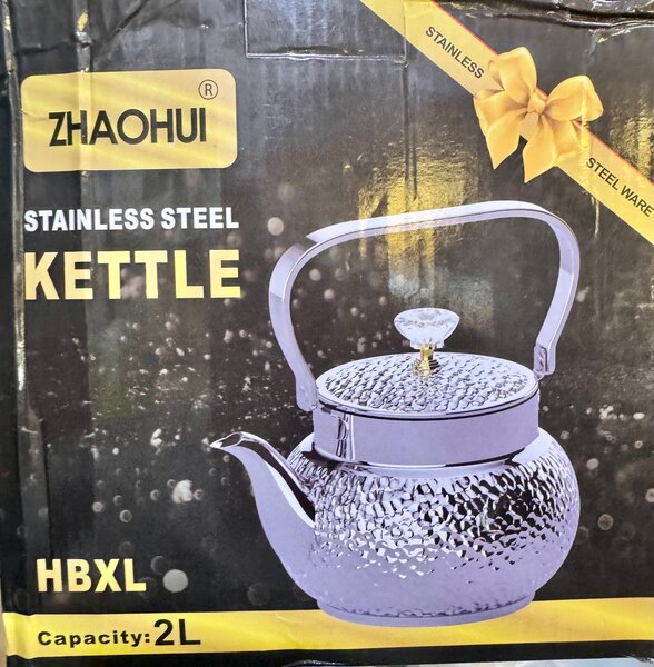 Théière en Acier Inoxydable 2L