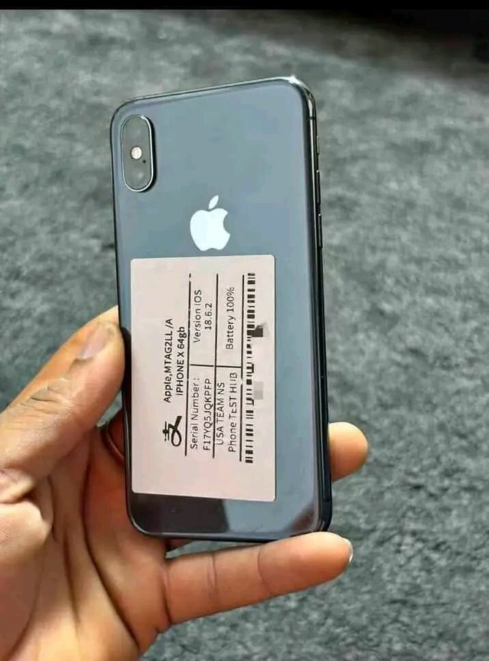 iPhone X 64GB Gris Sidéral