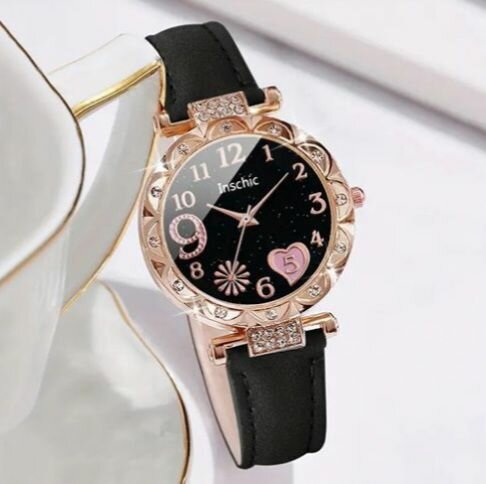 Montre élégante avec bracelets