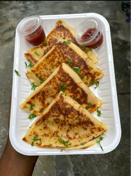 Crêpes salée viandes hachée