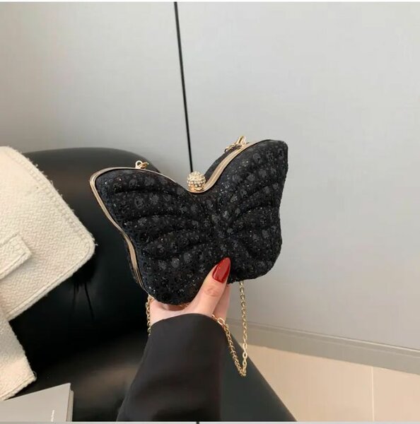 Sac Papillon Étincelant Femme