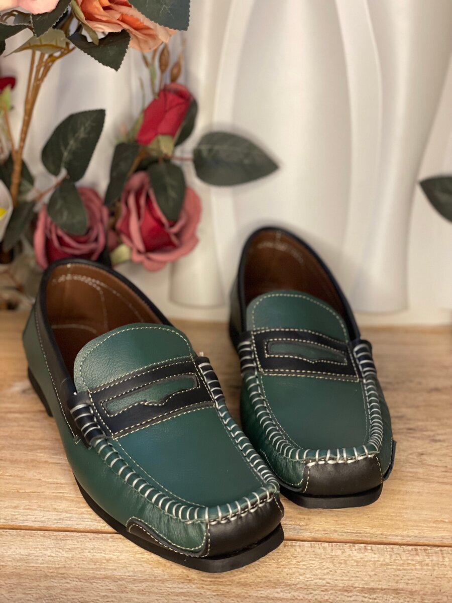 Mocassins en cuir élégants