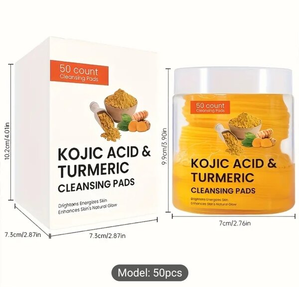 Disques Nettoyants Kojic & Curcuma