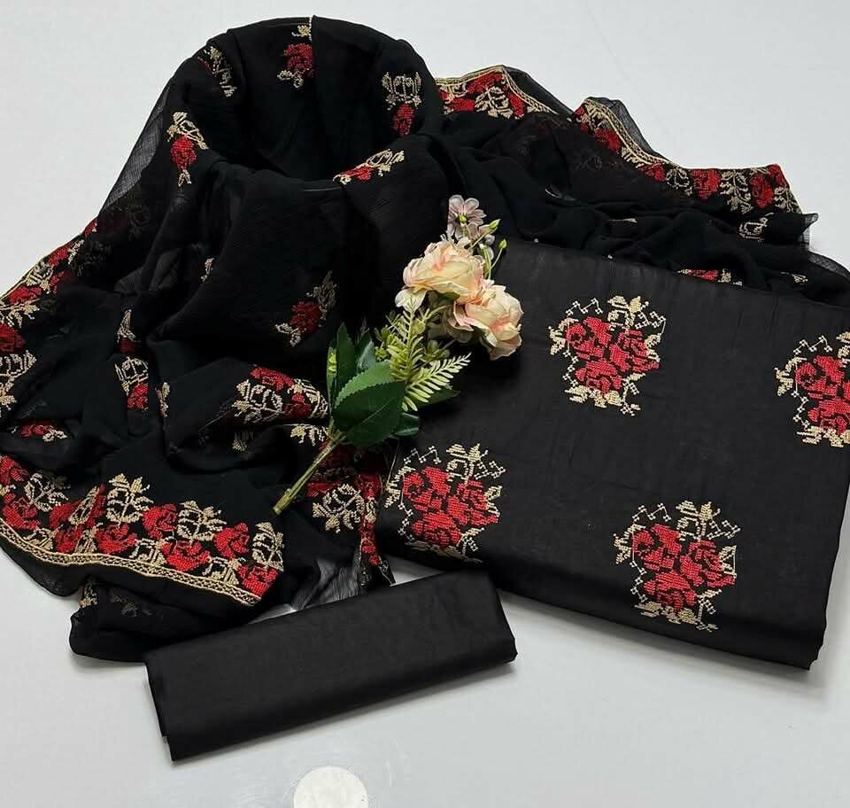 3pc unstich ladies suits