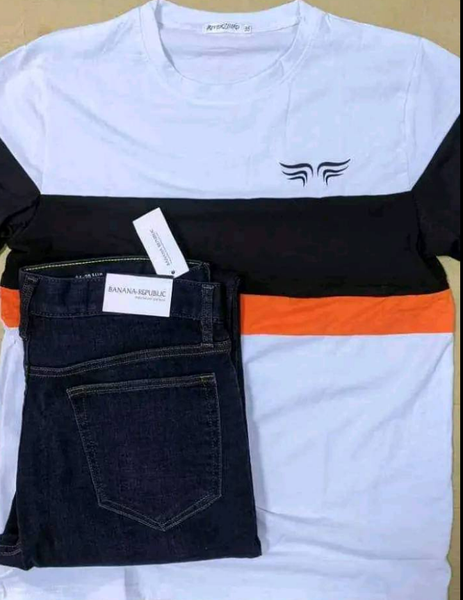 Set of a trousers and a tshirt