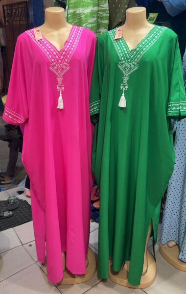 Caftans colorés élégants