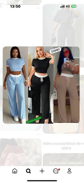 Ensemble confortable femme